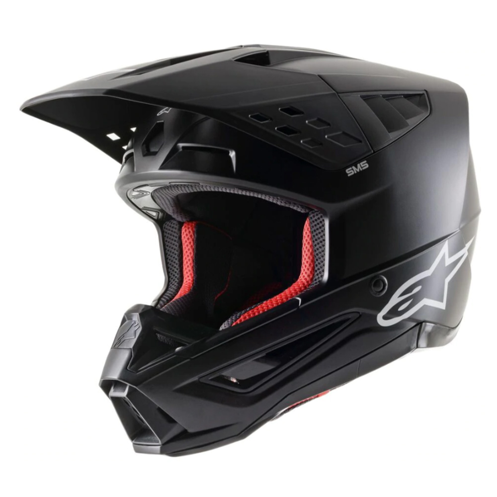 Moto přilba Alpinestars S-M5 Solid matná černá  L (59-60)