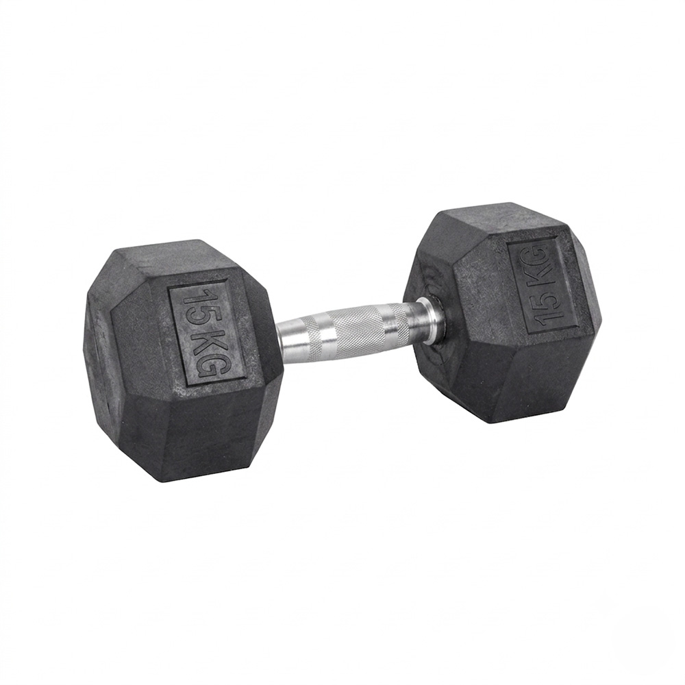 Šestihranná činka inSPORTline Hexsteel 15 kg
