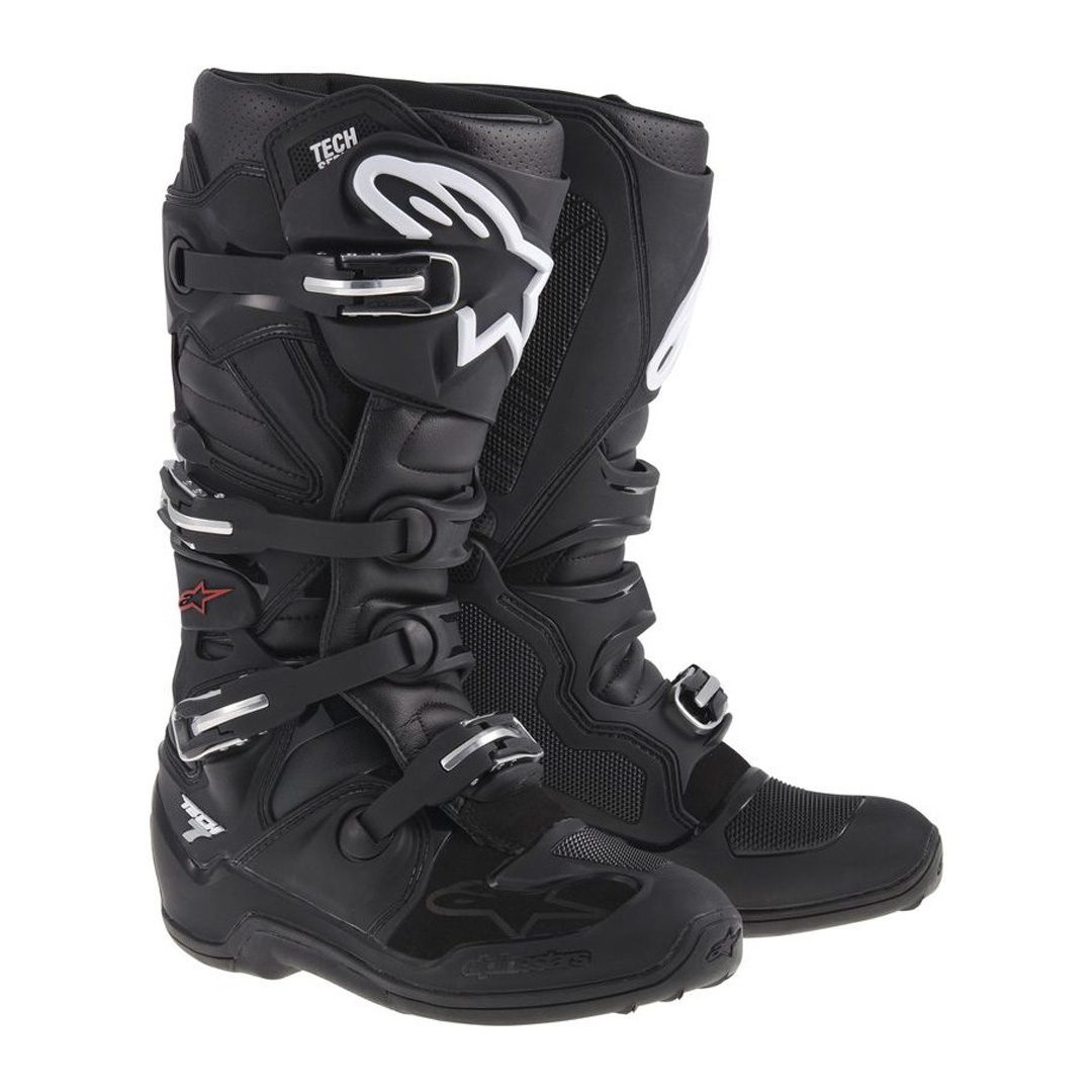 Moto boty Alpinestars Tech 7 černé černá - 38