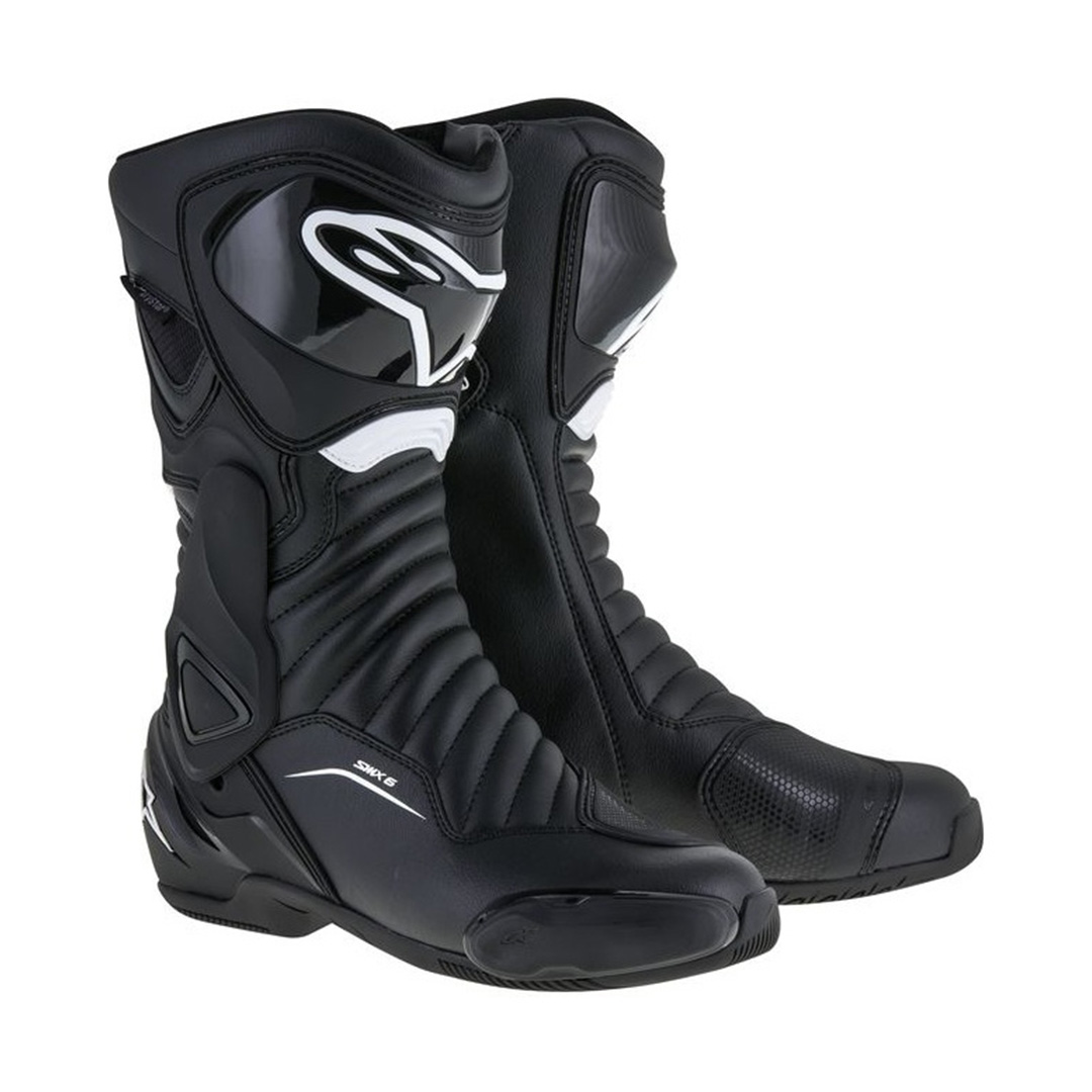 Dámské moto boty Alpinestars S-MX 6 Drystar černé černá - 49