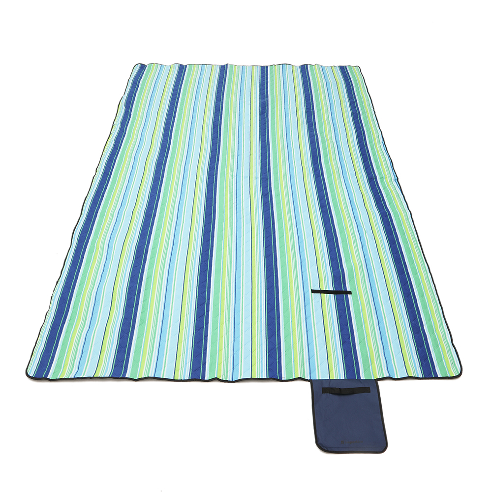 Pikniková deka inSPORTline Livetino 300x200 cm  klidný oceán