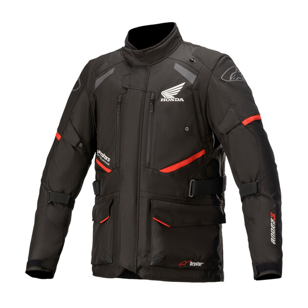 Moto bunda Alpinestars Andes Drystar Honda kolekce černá/červená černá/červená - L