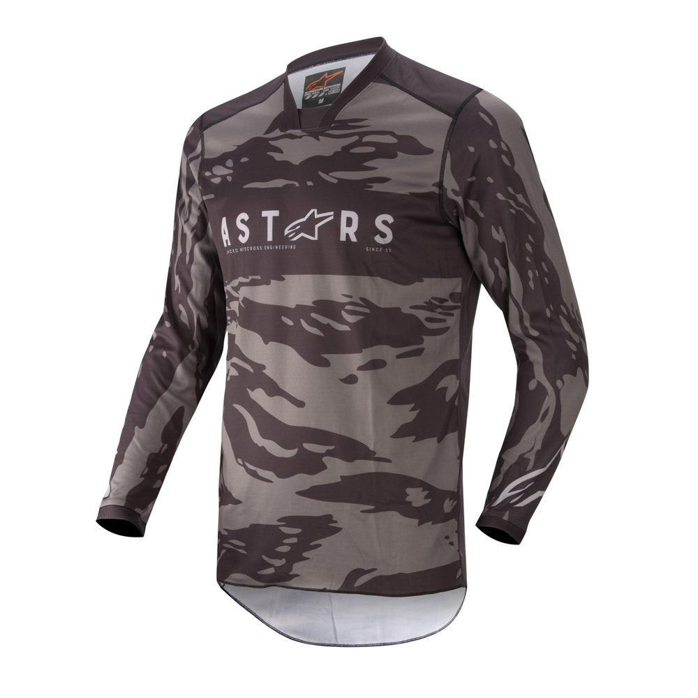 Motokrosový dres Alpinestars Racer Tactical černá/šedá L