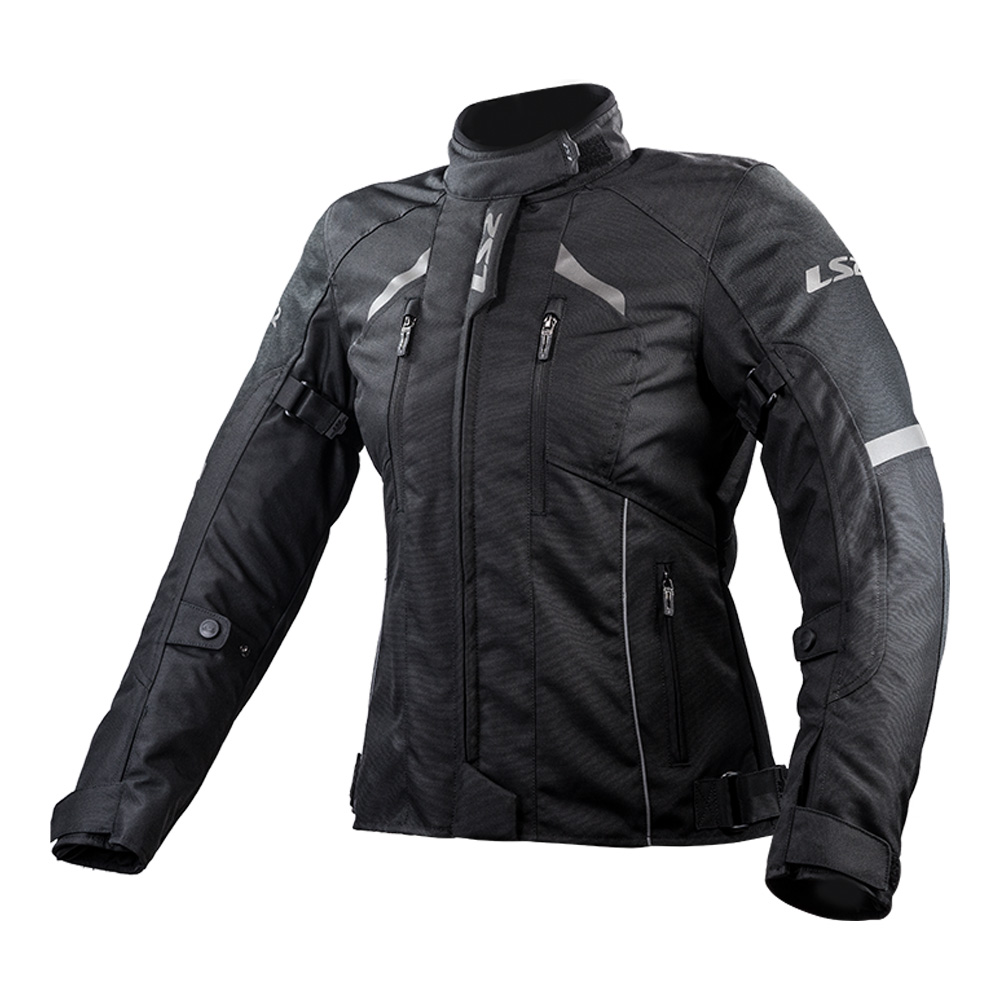 Dámská moto bunda LS2 Serra EVO Lady Black černá - XXL