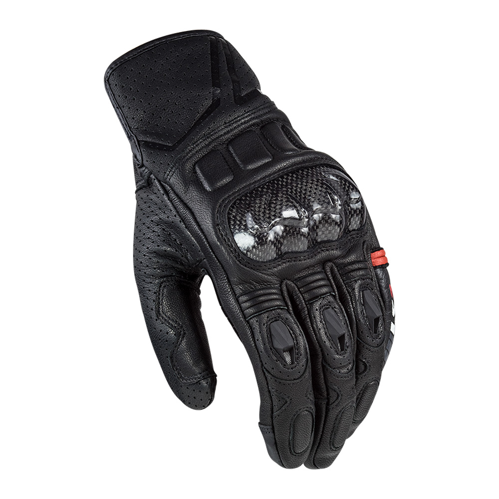 Pánské moto rukavice LS2 Spark Black černá - L