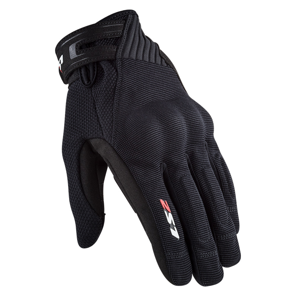 Pánské moto rukavice LS2 Dart 2 Black černá - S