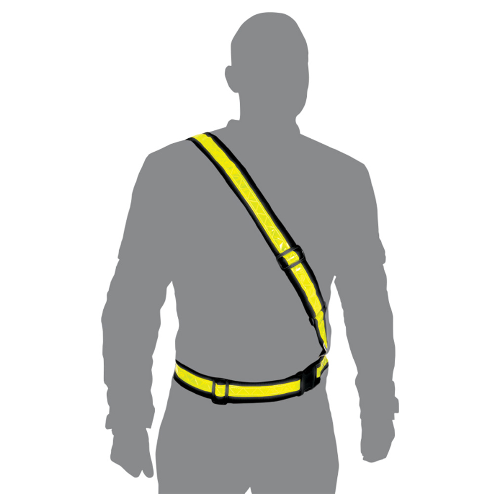Reflexní popruh Oxford Bright Belt  žlutá fluo  L - žlutá fluo