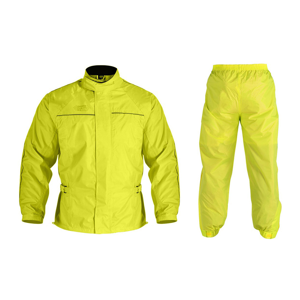 Dvoudílná moto pláštěnka Oxford Rain Seal Fluo  žlutá fluo  M - žlutá fluo