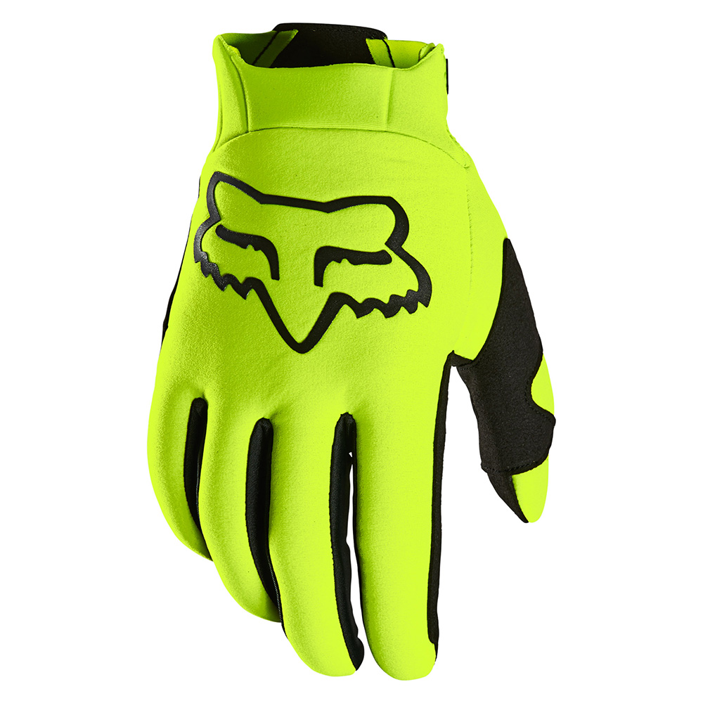 Motokrosové a cyklo rukavice FOX Legion Thermo Ce Fluo Yellow MX22  XXL  fluo žlutá