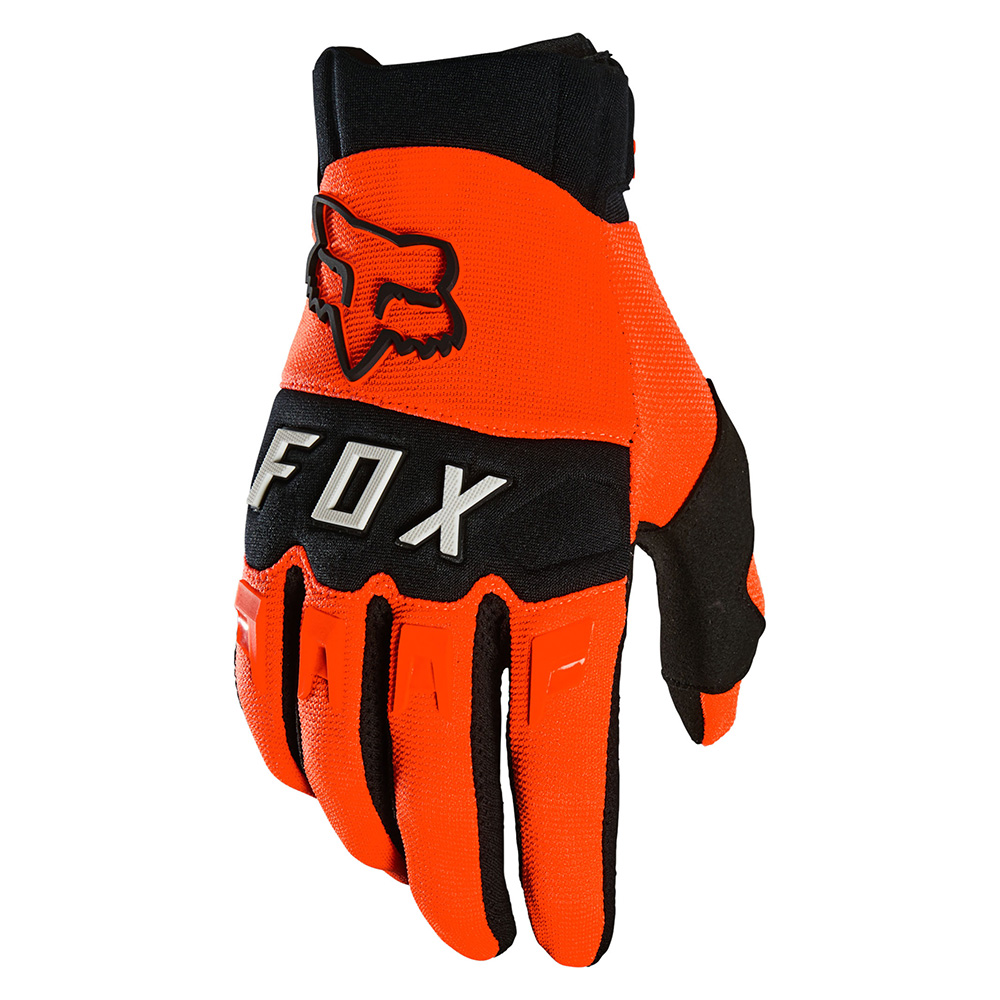 Motokrosové a cyklo rukavice FOX Dirtpaw Ce Fluo Orange MX22  fluo oranžová  4XL