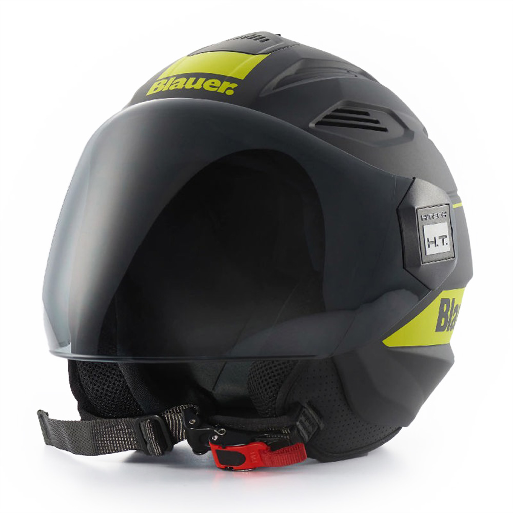 Moto přilba Blauer Brat Black/Fluo Yellow  černá/žlutá fluo  XL (61-62)