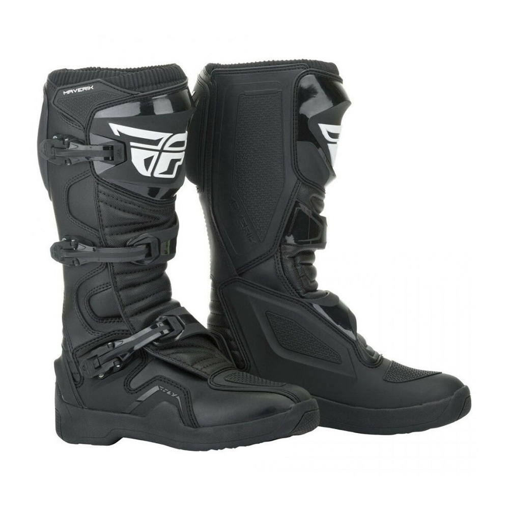 Motokrosové boty Fly Racing New Maverik LT Black  černá  48 - černá