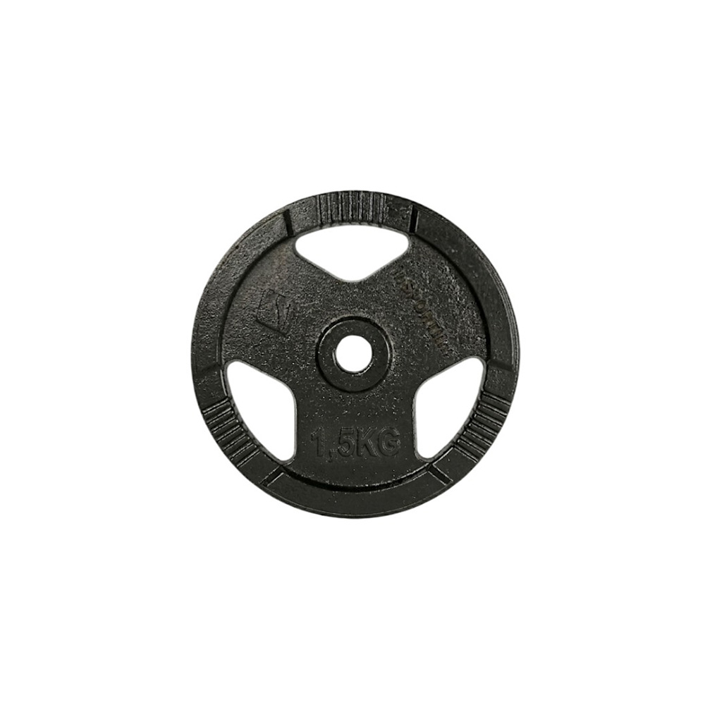 Litinový kotouč inSPORTline Hamerton Black 1,25 kg 30 mm