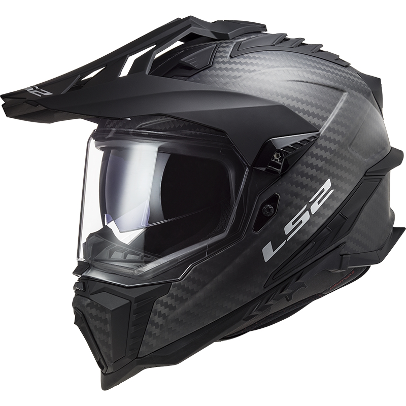 Enduro helma LS2 MX701 Explorer C Solid  Matt Carbon  XS (53-54) - Matt Carbon