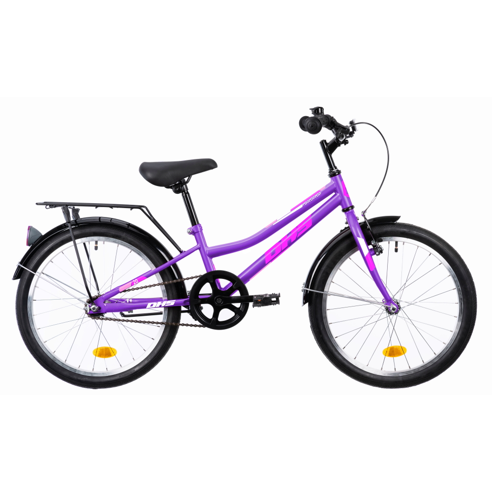 Levně Dětské kolo DHS Teranna 2002 20" 7.0 Violet 9" (110-130 cm)