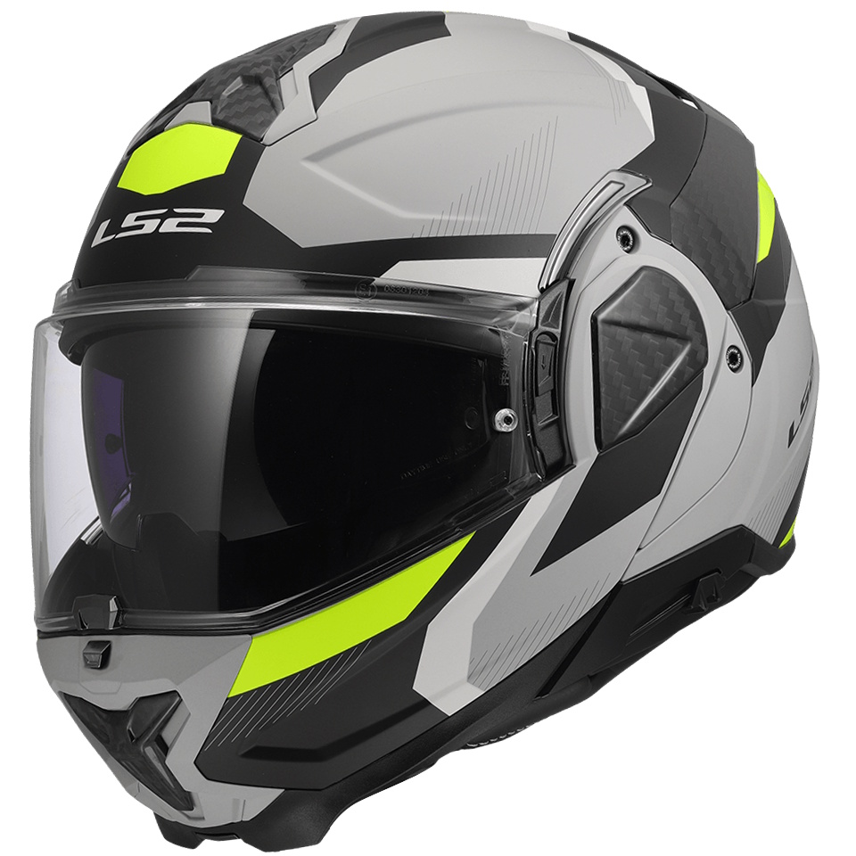 Překlopná přilba LS2 FF910 Advant II Triple Light Grey P/J XS (53-54)