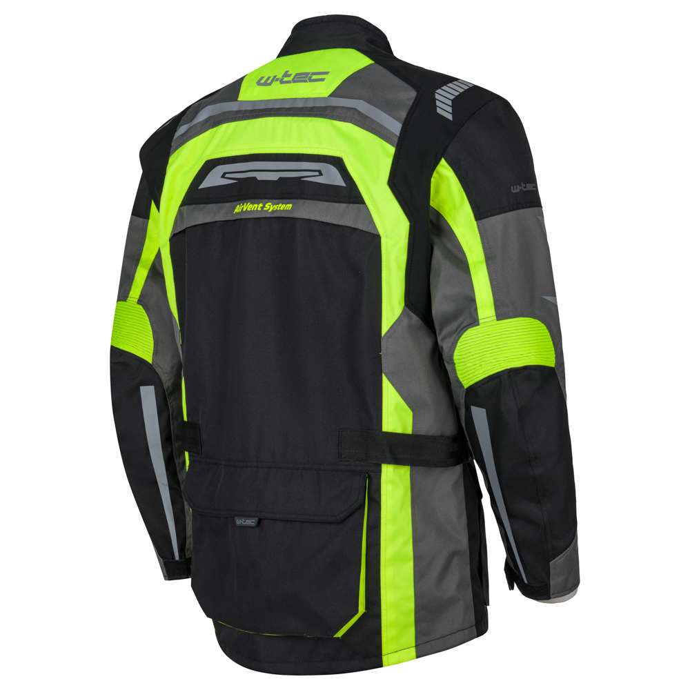 Pánská moto bunda W-TEC Burdys Evo černo-šedá S (obrázek 7)