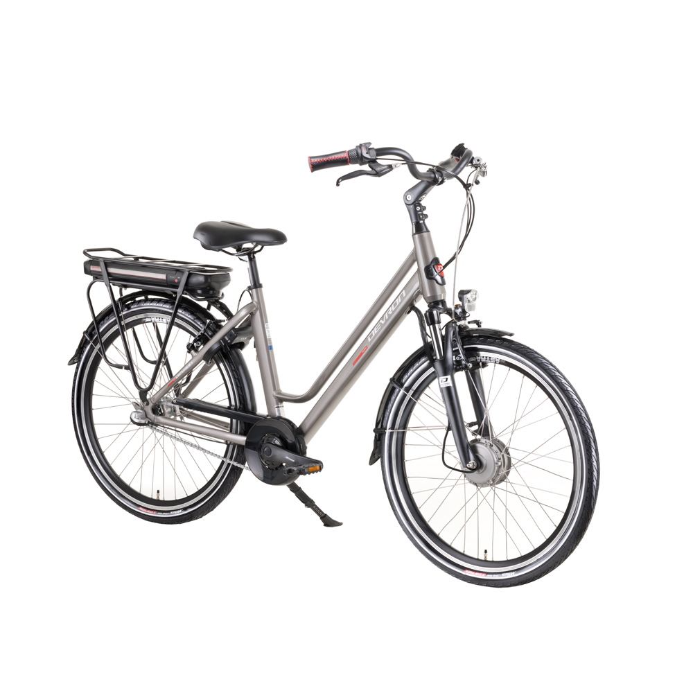 Městské elektrokolo Devron 28122 4.0  Grey  20,5" (187-197 cm) - Grey