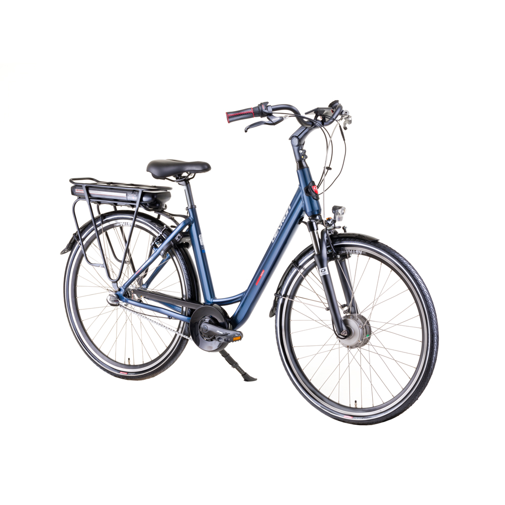 Městské elektrokolo Devron 28124A 28" 4.0 Blue - 19,5" (172-187 cm)