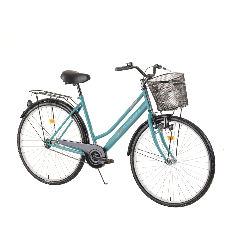 Dámské Městské Kolo Dhs Citadinne 2812 28" - Model 2021 Green