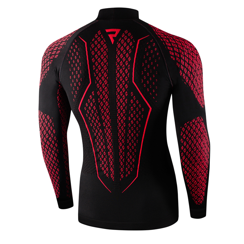 Moto thermo triko Rebelhorn Therm II Jersey černo-šedá M (obrázek 4)