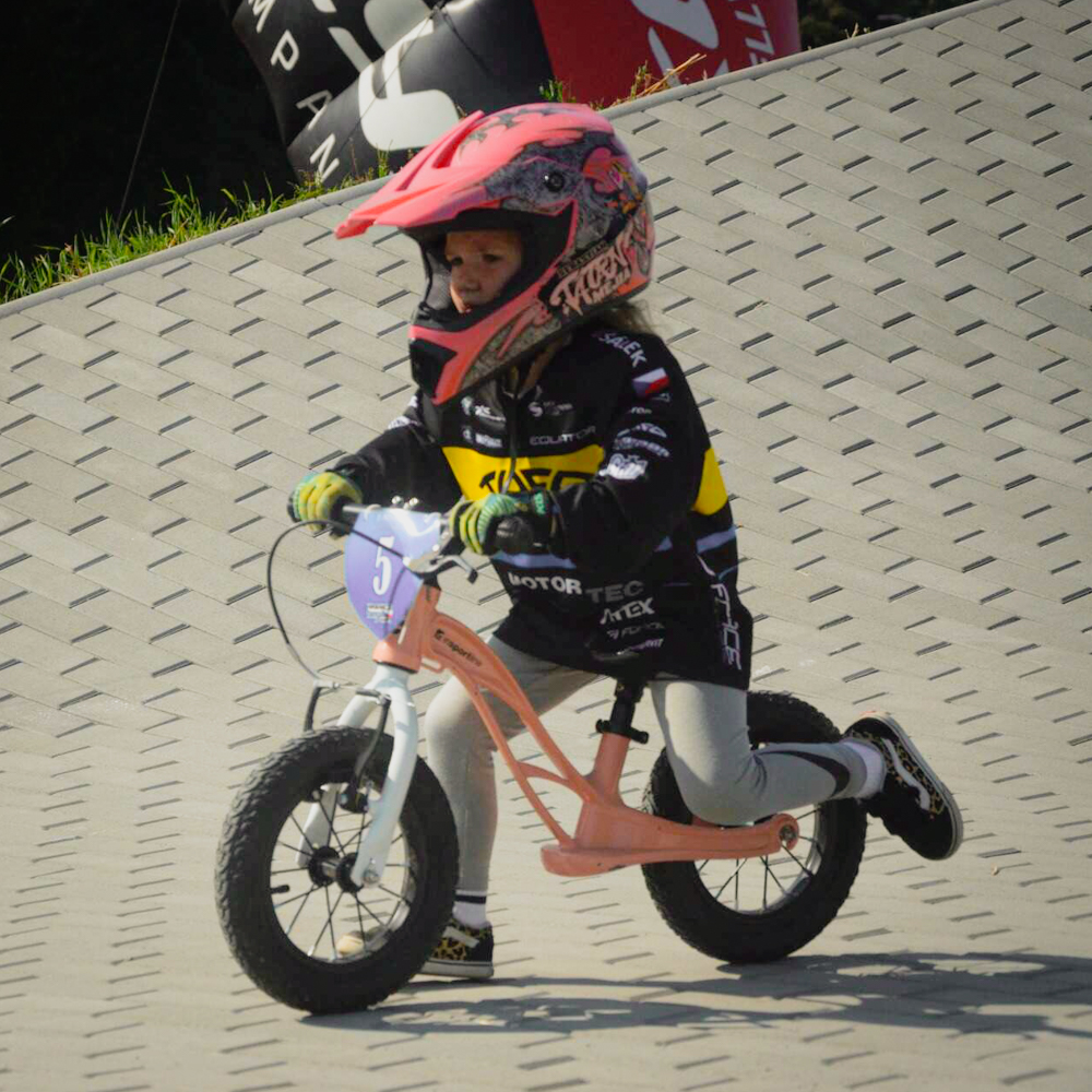 Dětské odrážedlo inSPORTline Pufino 12" broskvová - Obrázek 6