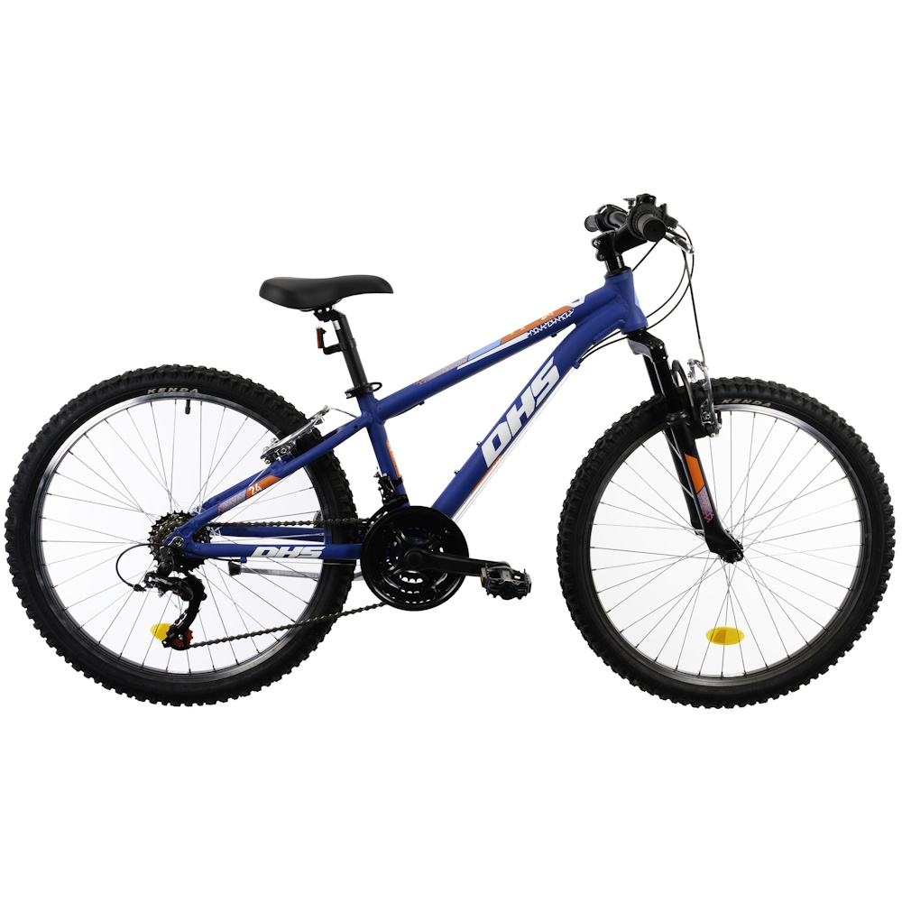 Juniorské kolo DHS Teranna 2423 24" 7.0  Blue  12" (125-145 cm)