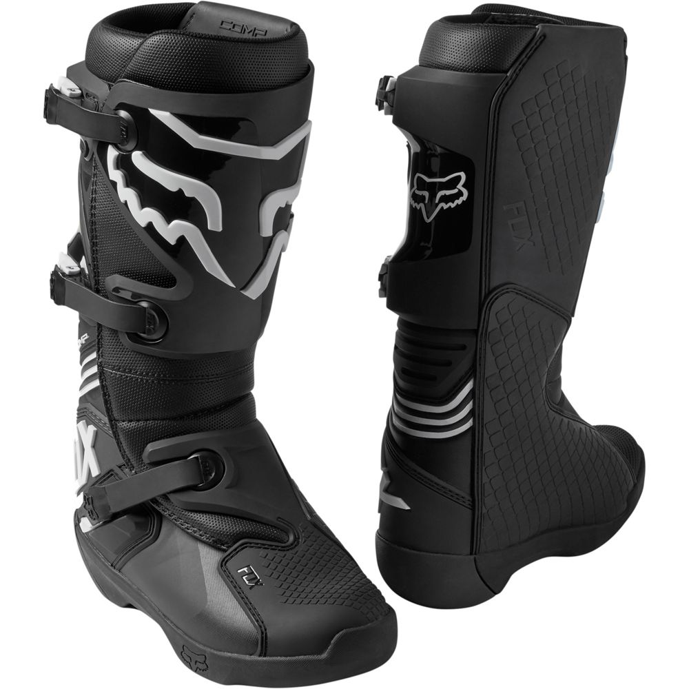 Levně Motokrosové boty FOX Comp Black MX22 8 černá