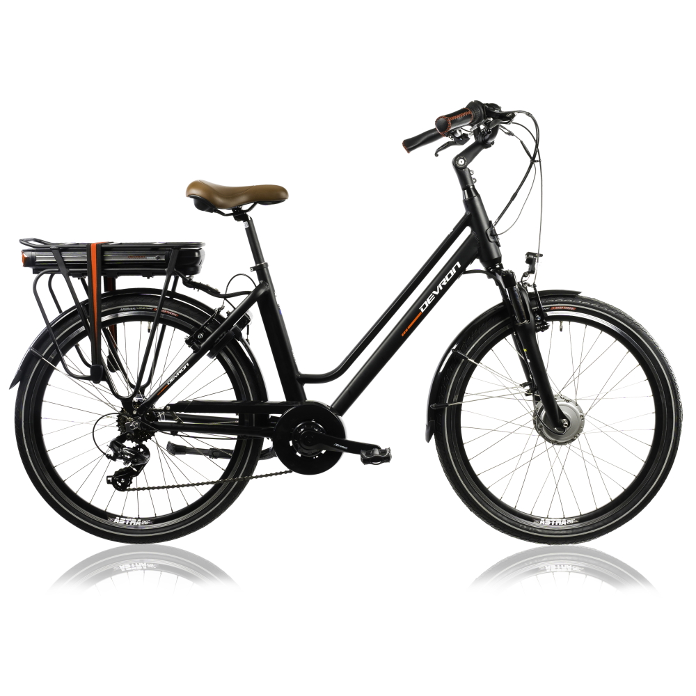 Městské elektrokolo Devron 26120 26" - model 2022 Black 18"