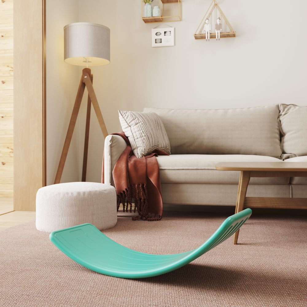 Balanční deska inSPORTline Monino zelená - Obrázek 7