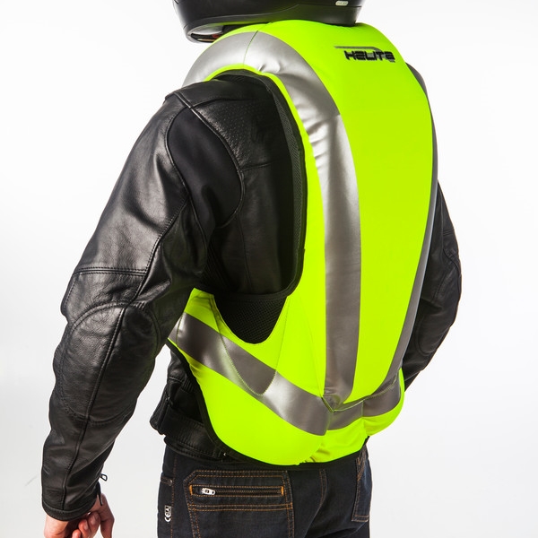 Airbagová vesta Helite Turtle HiVis 1, mechanická s trhačkou žlutá M (obrázek 9)