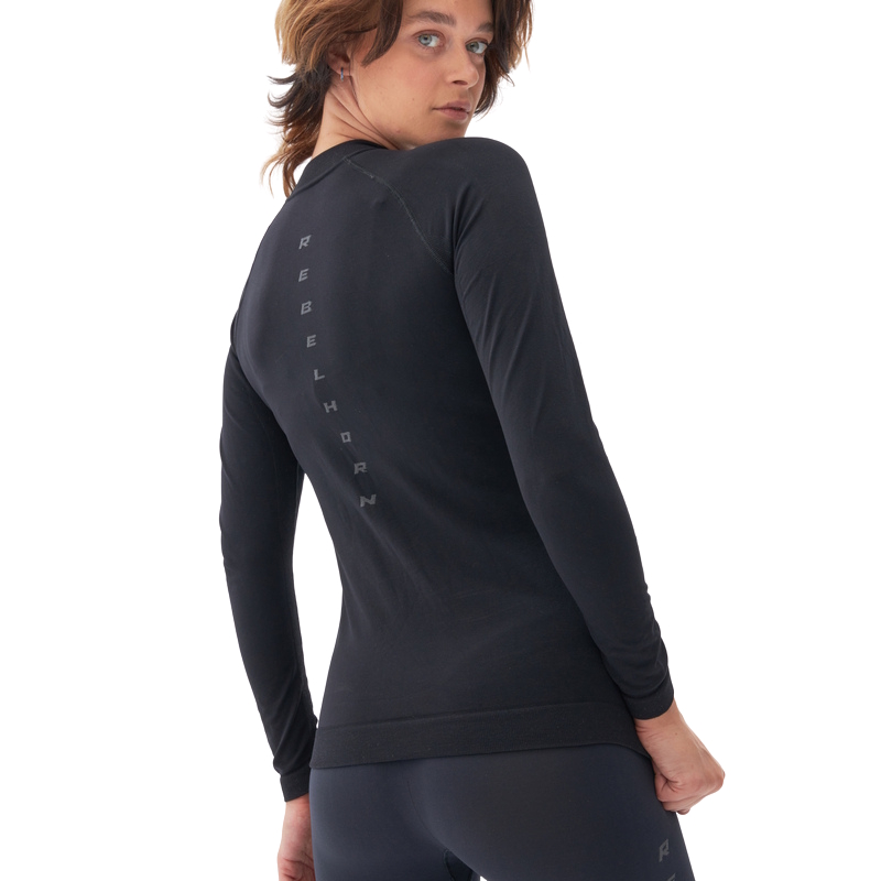 Dámské moto thermo triko Rebelhorn Freeze II Lady Jersey černá S (obrázek 4)