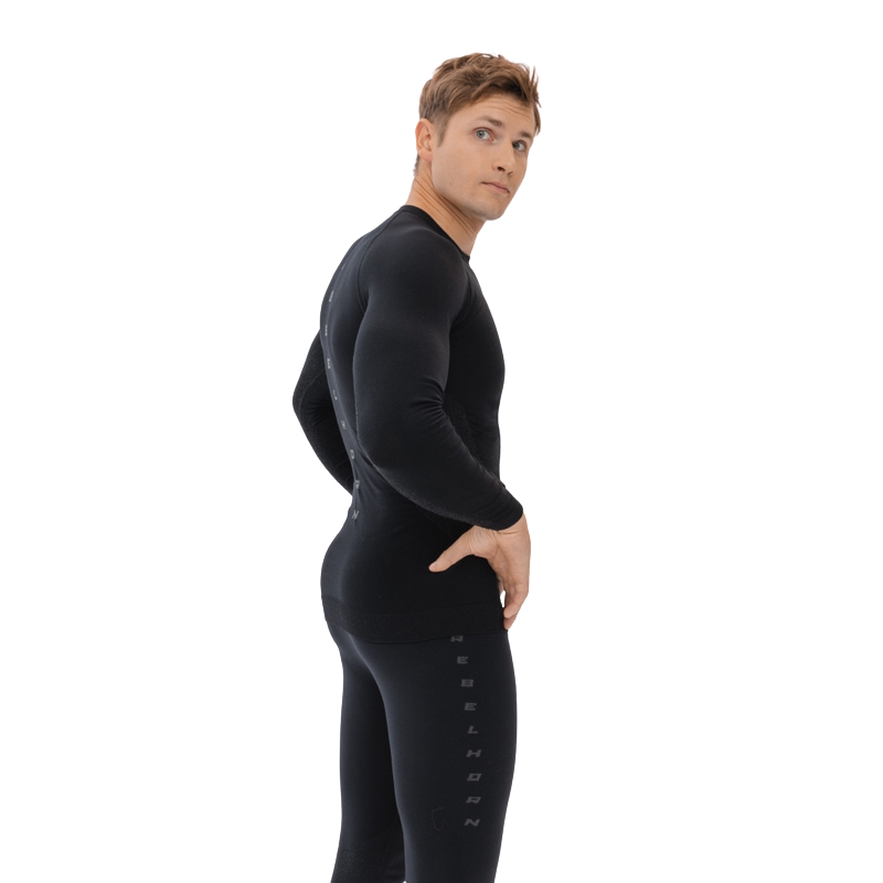 Moto thermo triko Rebelhorn Freeze II Jersey černá S (obrázek 9)