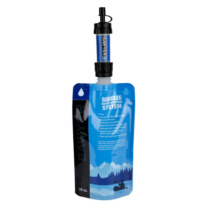 Vodní cestovní filtr Sawyer SP128 Mini modrý - Obrázek 5