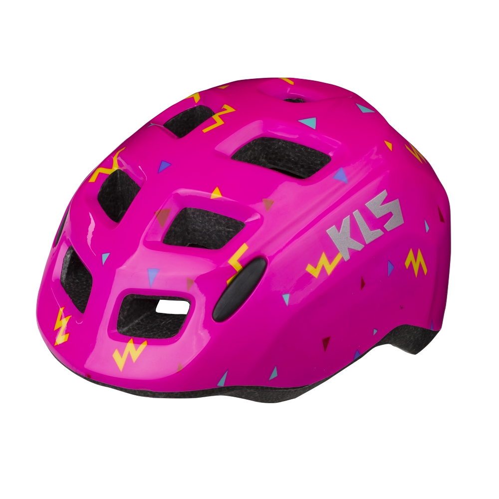 Levně Dětská cyklo přilba Kellys Zigzag Pink XS (45-50)