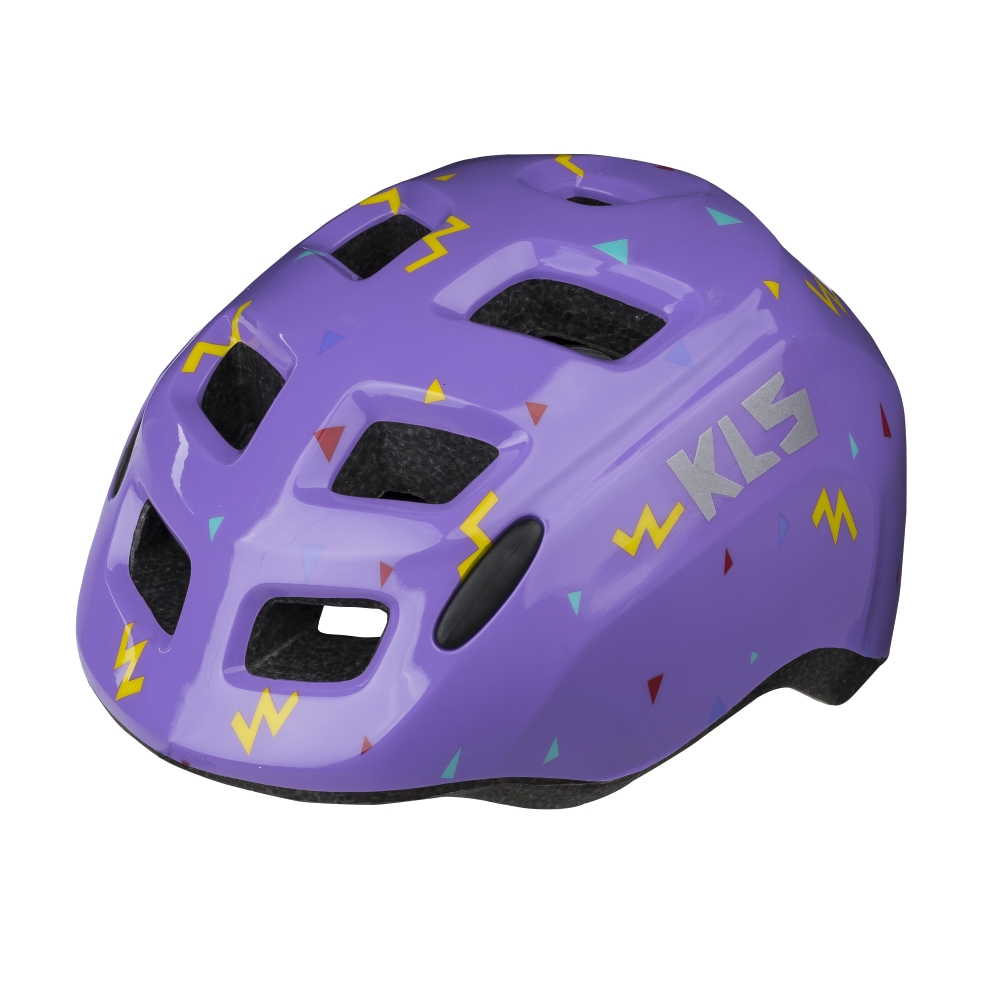 Dětská cyklo přilba Kellys Zigzag  Purple  S (49-53) - Purple