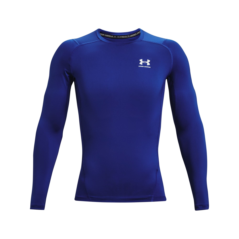 Pánské kompresní triko Under Armour HG Armour Comp LS  Royal  3XL