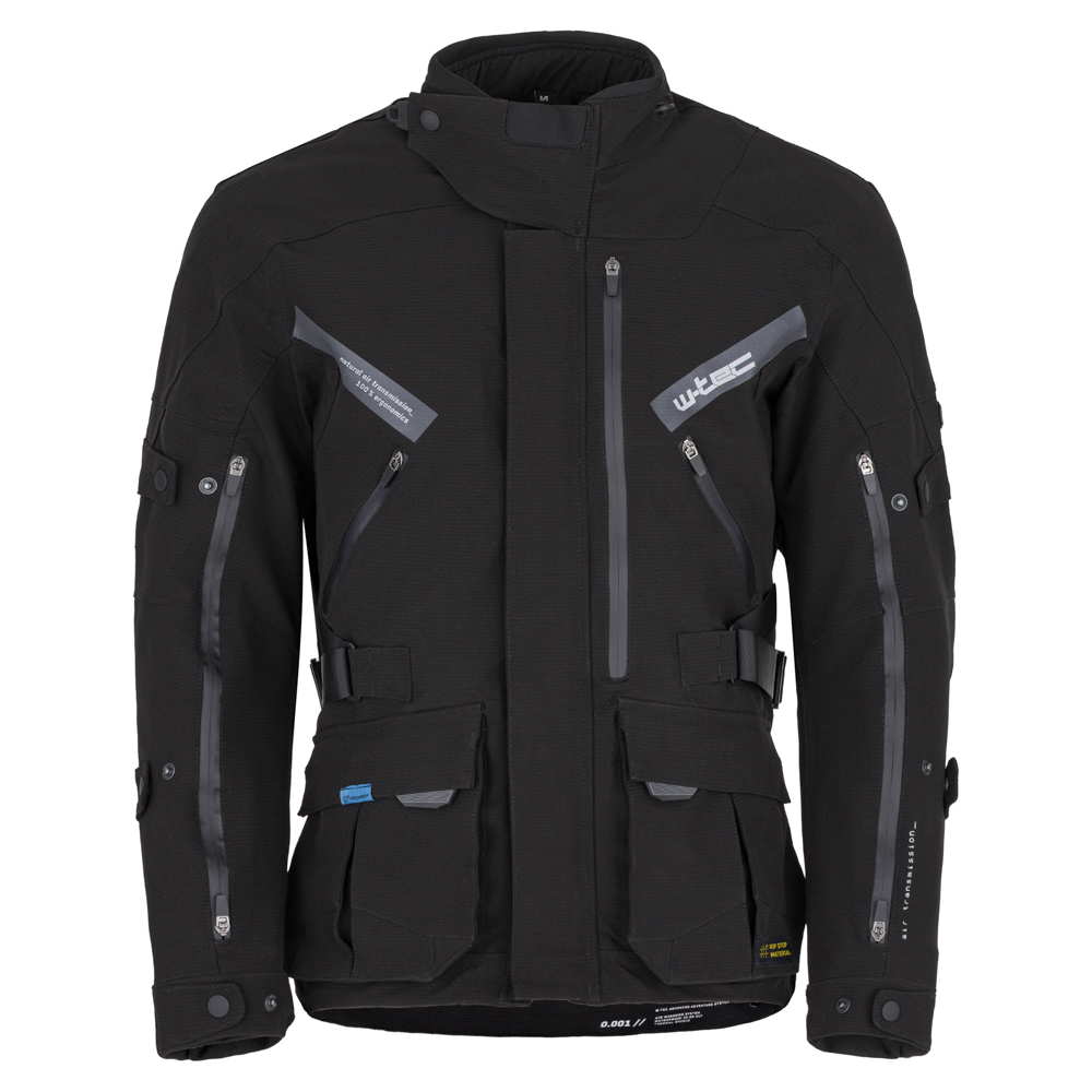 Moto bunda W-TEC Nykolas černá 6XL