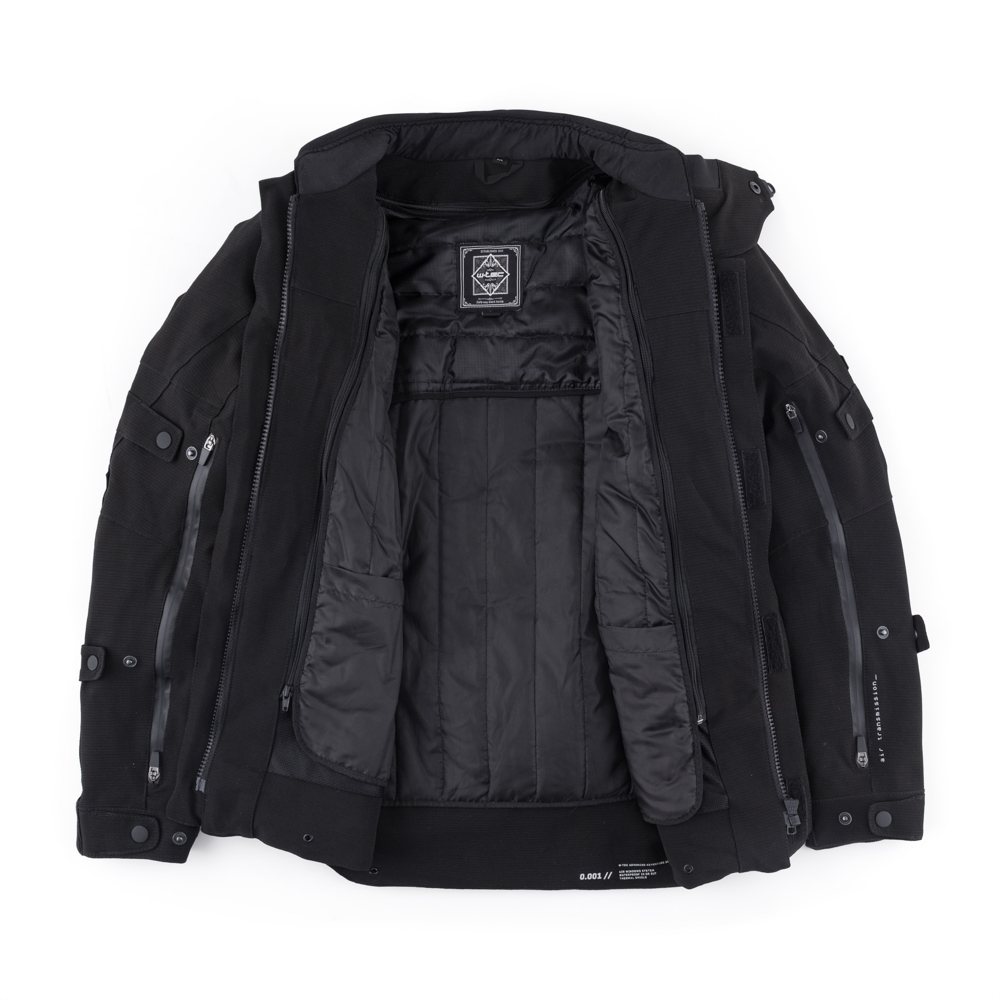 Moto bunda W-TEC Nykolas černá S (obrázek 10)