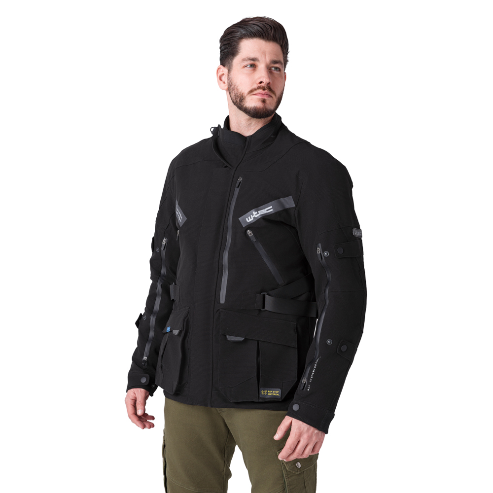 Moto bunda W-TEC Nykolas černá S (obrázek 5)