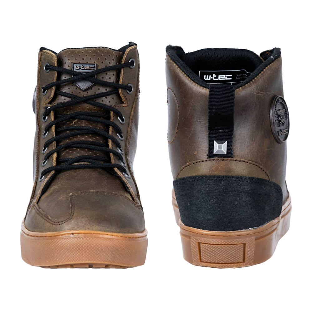 Moto boty W-TEC Fred středomořská hnědá 42 - Obrázek 4