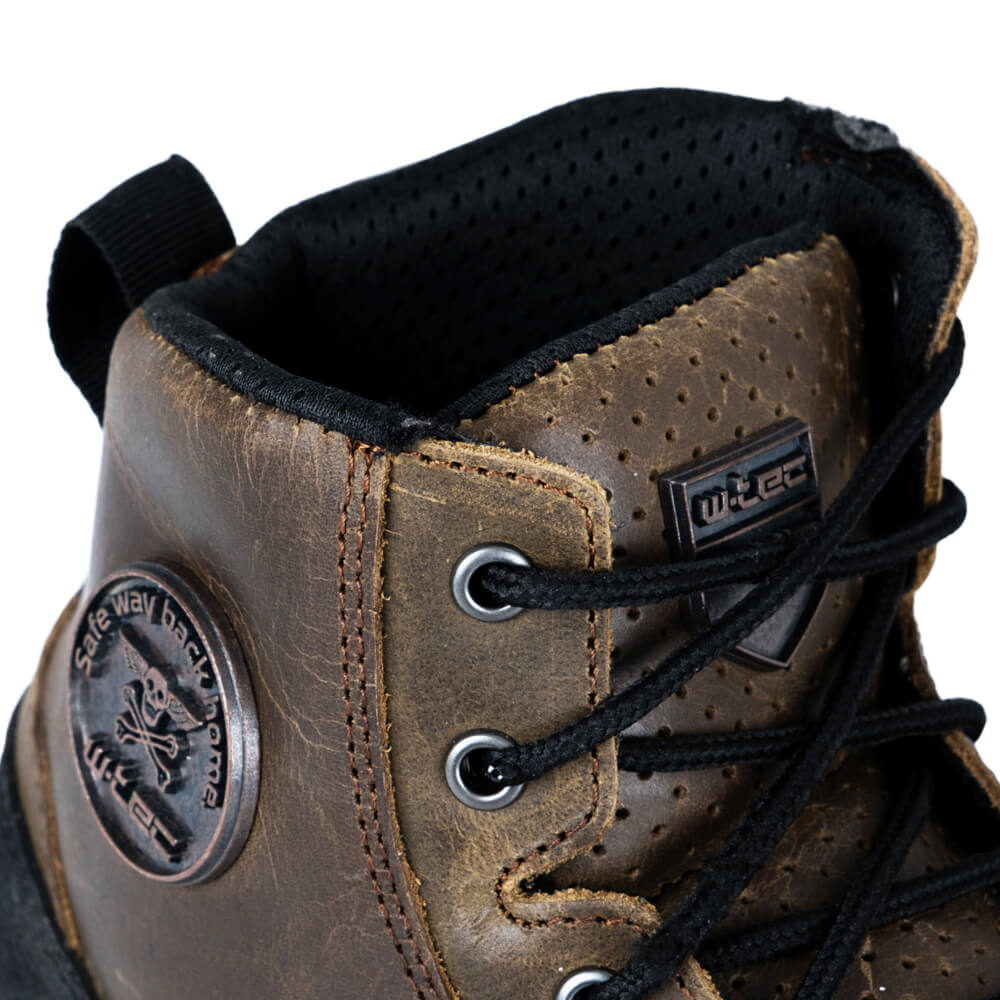 Moto boty W-TEC Fred středomořská hnědá 42 - Obrázek 5