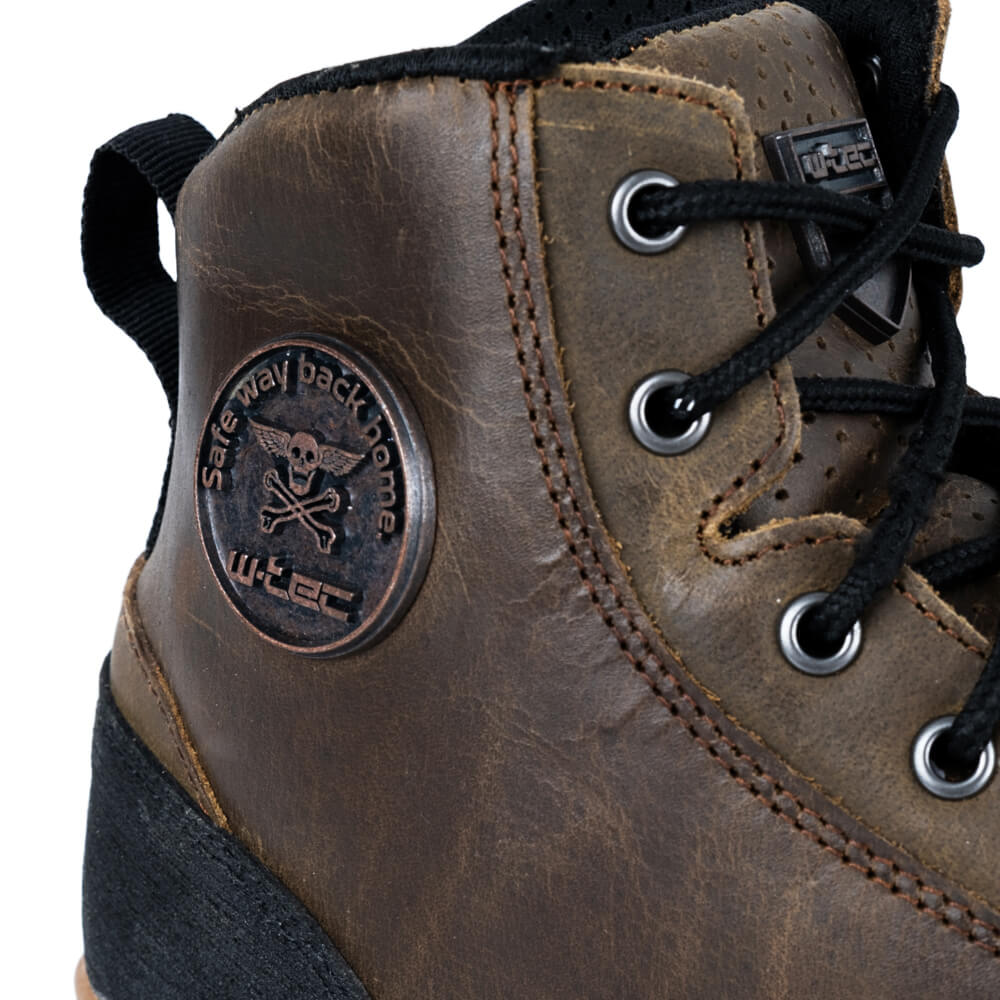 Moto boty W-TEC Fred středomořská hnědá 42 - Obrázek 6