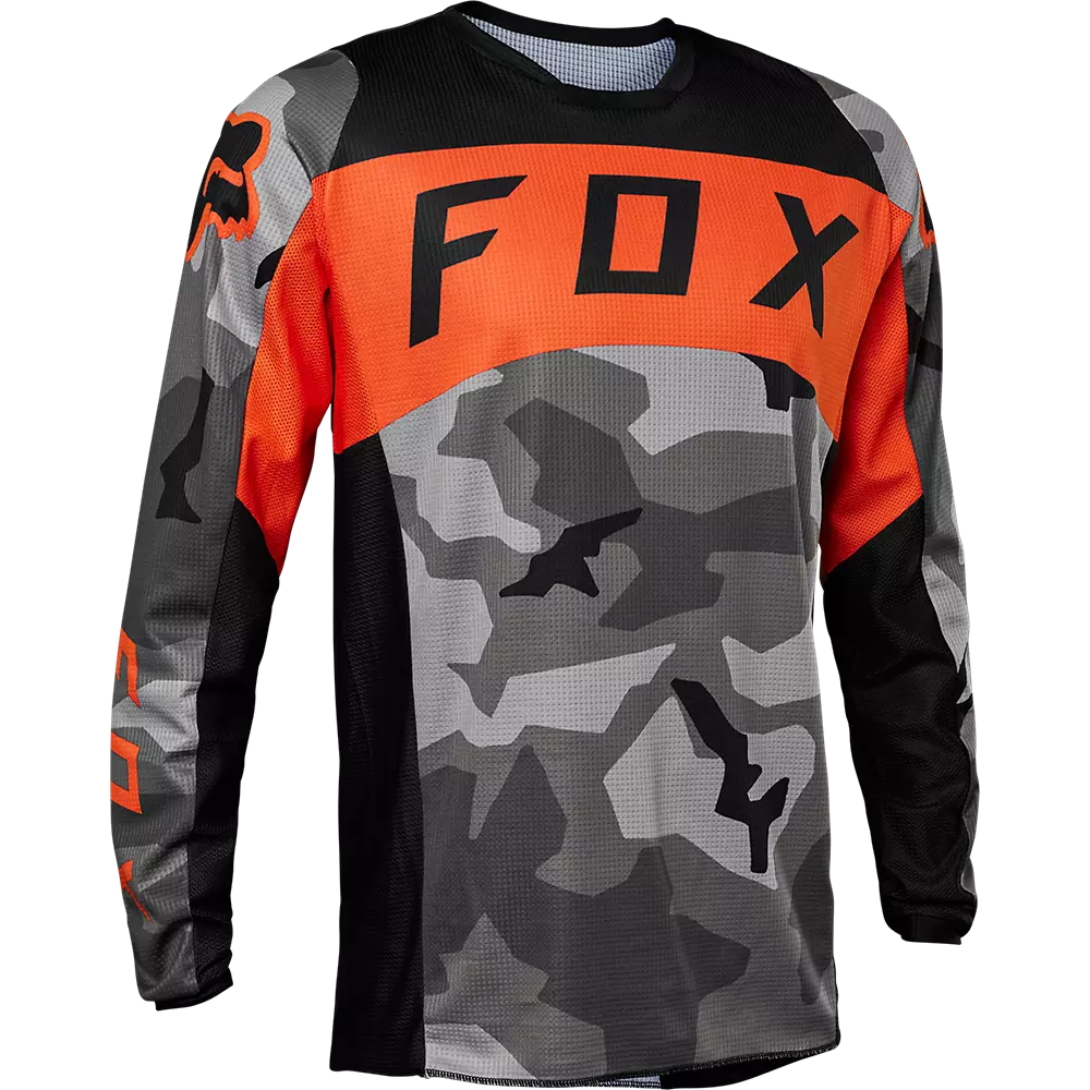 Motokrosový dres FOX 180 Bnkr Jersey Grey Camo  Grey Camo  S - Grey Camo