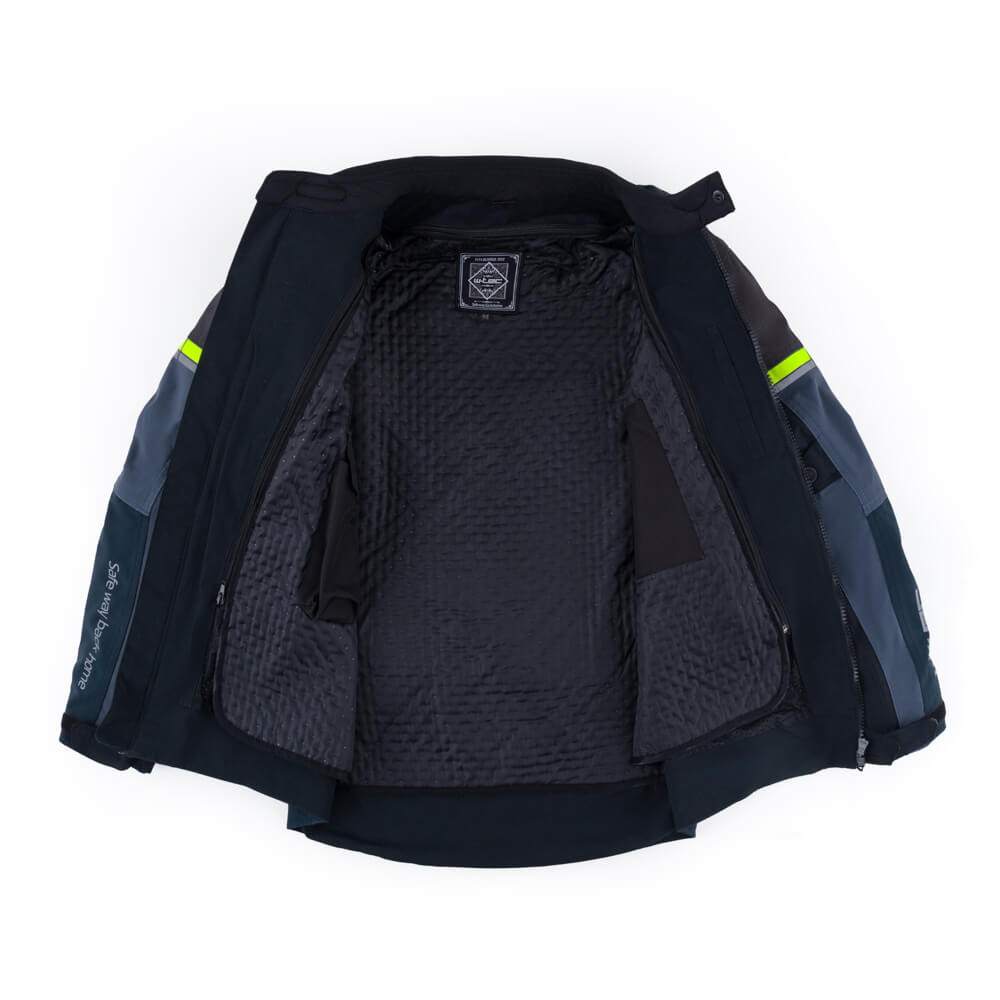 Moto bunda W-TEC Modock černo-modro-fluo žlutá L (obrázek 10)