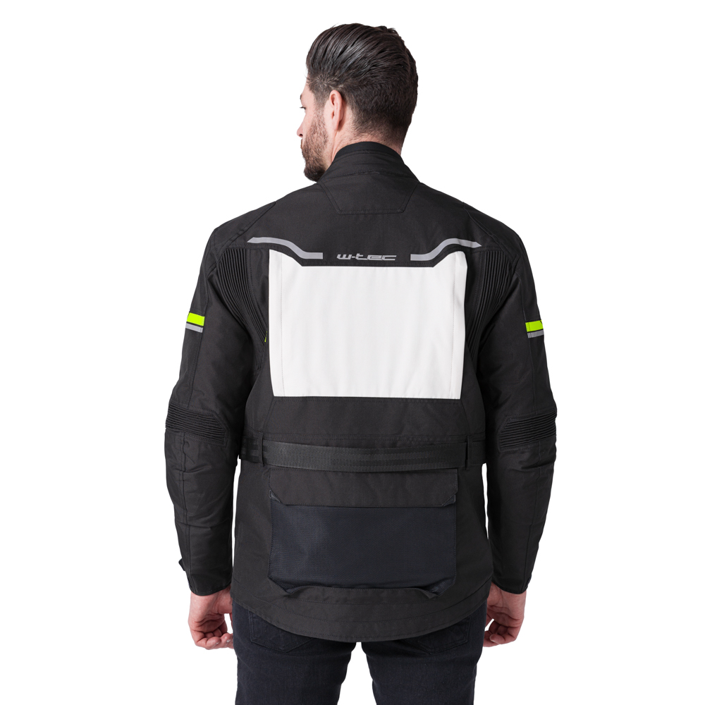 Moto bunda W-TEC Warao černá-fluo S (obrázek 9)