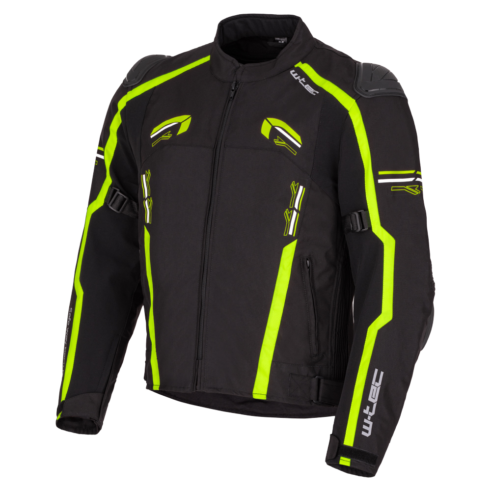 Moto bunda W-TEC Tonkawo černá-fluo M (obrázek 4)