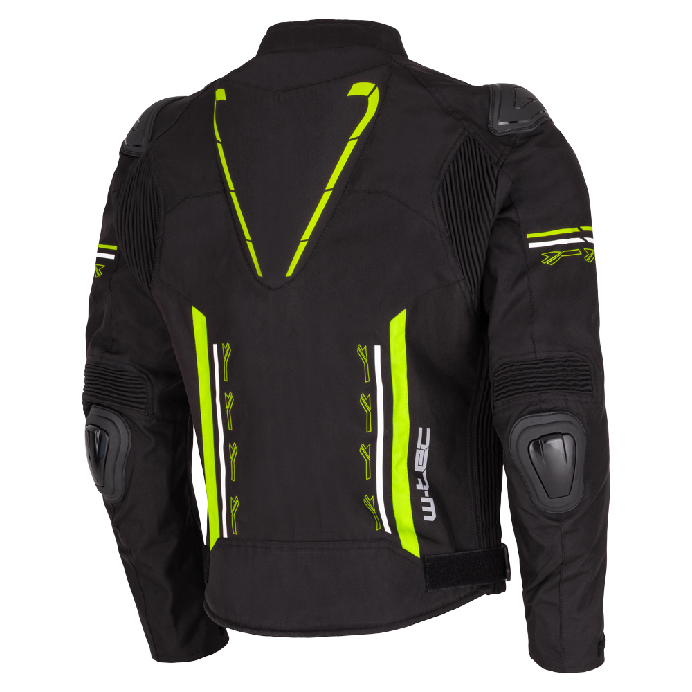 Moto bunda W-TEC Tonkawo černá-fluo M (obrázek 6)