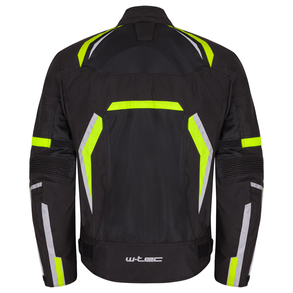 Letní moto bunda W-TEC Timuco černá-fluo M (obrázek 5)