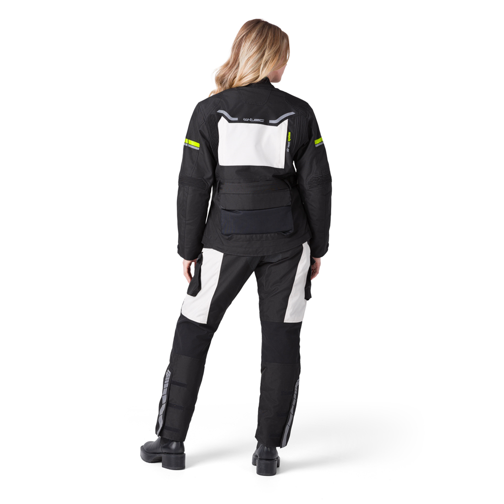Dámské moto kalhoty W-TEC Warao Lady černo-modrá S (obrázek 5)